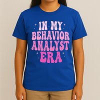 In My Behavior Analyst Era Groovy Applied Behavior Analysis T-Shirt