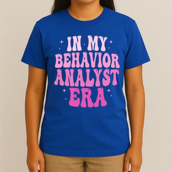 In My Behavior Analyst Era Groovy Applied Behavior Analysis T-Shirt
