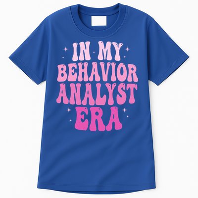 In My Behavior Analyst Era Groovy Applied Behavior Analysis Tall T-Shirt