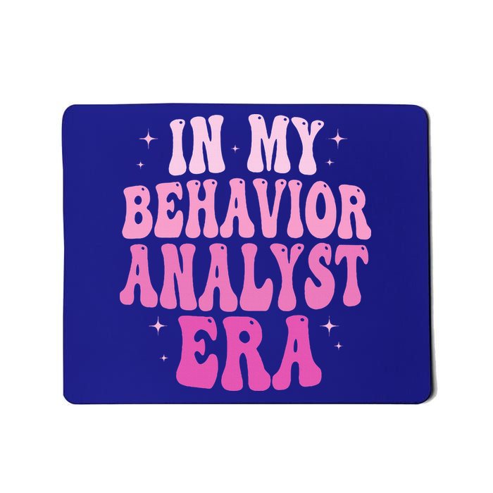 In My Behavior Analyst Era Groovy Applied Behavior Analysis Mousepad