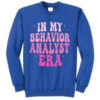 In My Behavior Analyst Era Groovy Applied Behavior Analysis Tall Sweatshirt