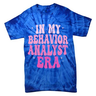 In My Behavior Analyst Era Groovy Applied Behavior Analysis Tie-Dye T-Shirt