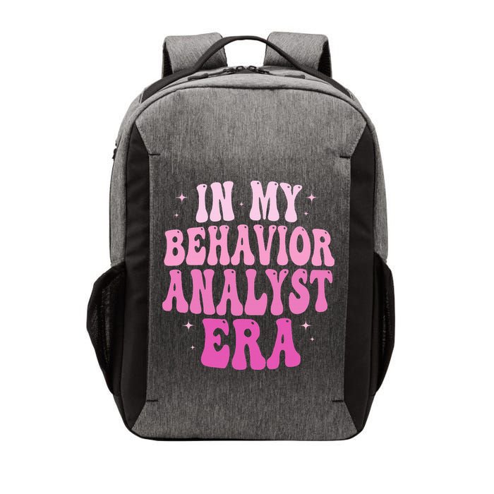 In My Behavior Analyst Era Groovy Applied Behavior Analysis Vector Backpack