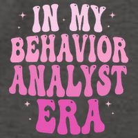 In My Behavior Analyst Era Groovy Applied Behavior Analysis Vector Backpack