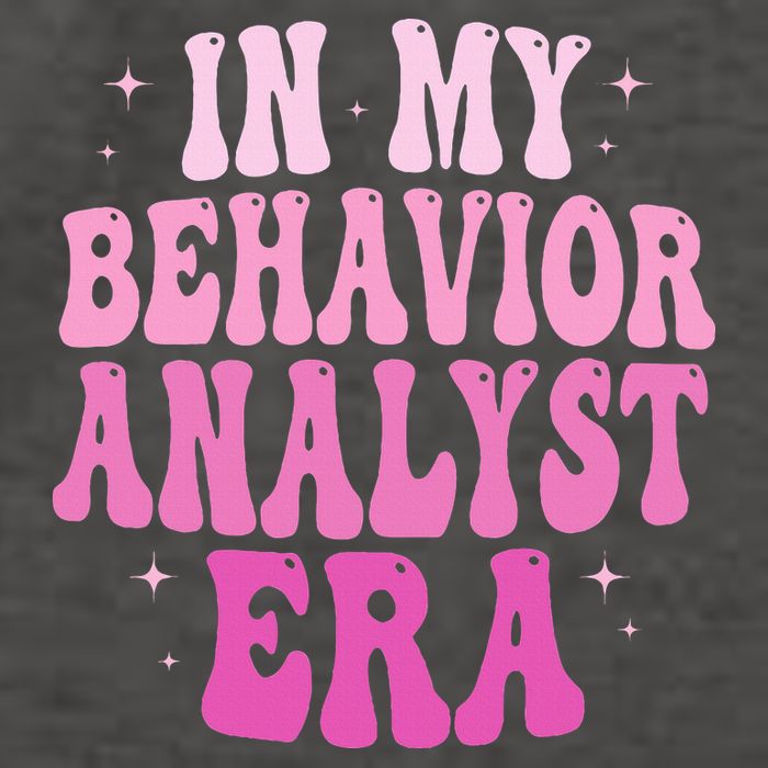 In My Behavior Analyst Era Groovy Applied Behavior Analysis Vector Backpack