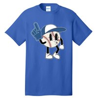 In My Baseball Mom Era Funny Family Mama Funny Gift Tall T-Shirt