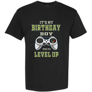 Its My Birthday Time To Level Up Video Game Garment-Dyed Heavyweight T-Shirt