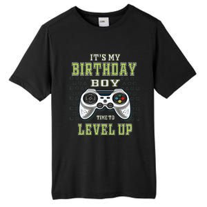 Its My Birthday Time To Level Up Video Game Tall Fusion ChromaSoft Performance T-Shirt