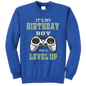 Its My Birthday Time To Level Up Video Game Sweatshirt