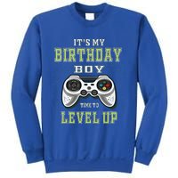 Its My Birthday Time To Level Up Video Game Sweatshirt