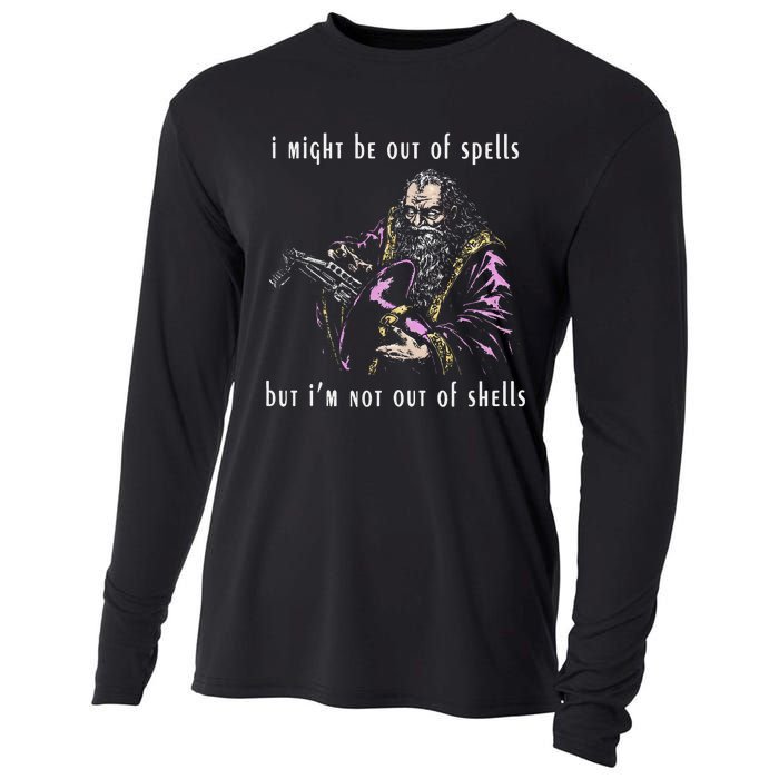 I Might Be Out Of Spells But IM Not Out Of Shells Up Cooling Performance Long Sleeve Crew