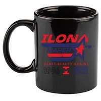 Ilona Maher Beast Beauty Brains 1996 Flag 11oz C Handle Ceramic Mug