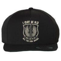 I May Be Old But I Got To See All The Cool Bands Tee Concert Wool Snapback Cap