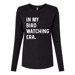 In My Bird Watching Era Birds Telescope Photography Womens Cotton Relaxed Long Sleeve T-Shirt