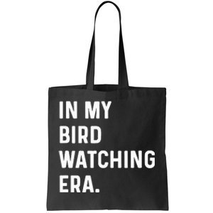 In My Bird Watching Era Birds Telescope Photography Tote Bag