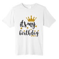 It's My Birthday Shirt For Women, Teens, Girls, Black & Gold Tall Fusion ChromaSoft Performance T-Shirt