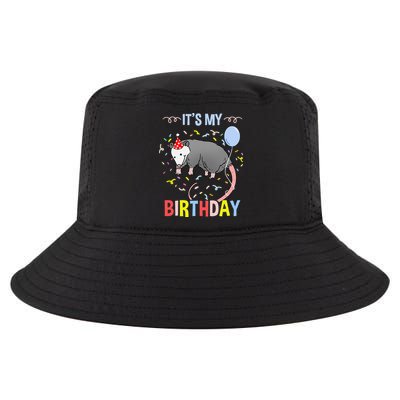 Its My Birthday Opossum Cool Comfort Performance Bucket Hat