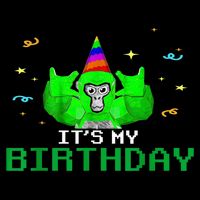 It'S My Birthday Gorilla VR Gamer Video Game Lover 16 in Basic Backpack