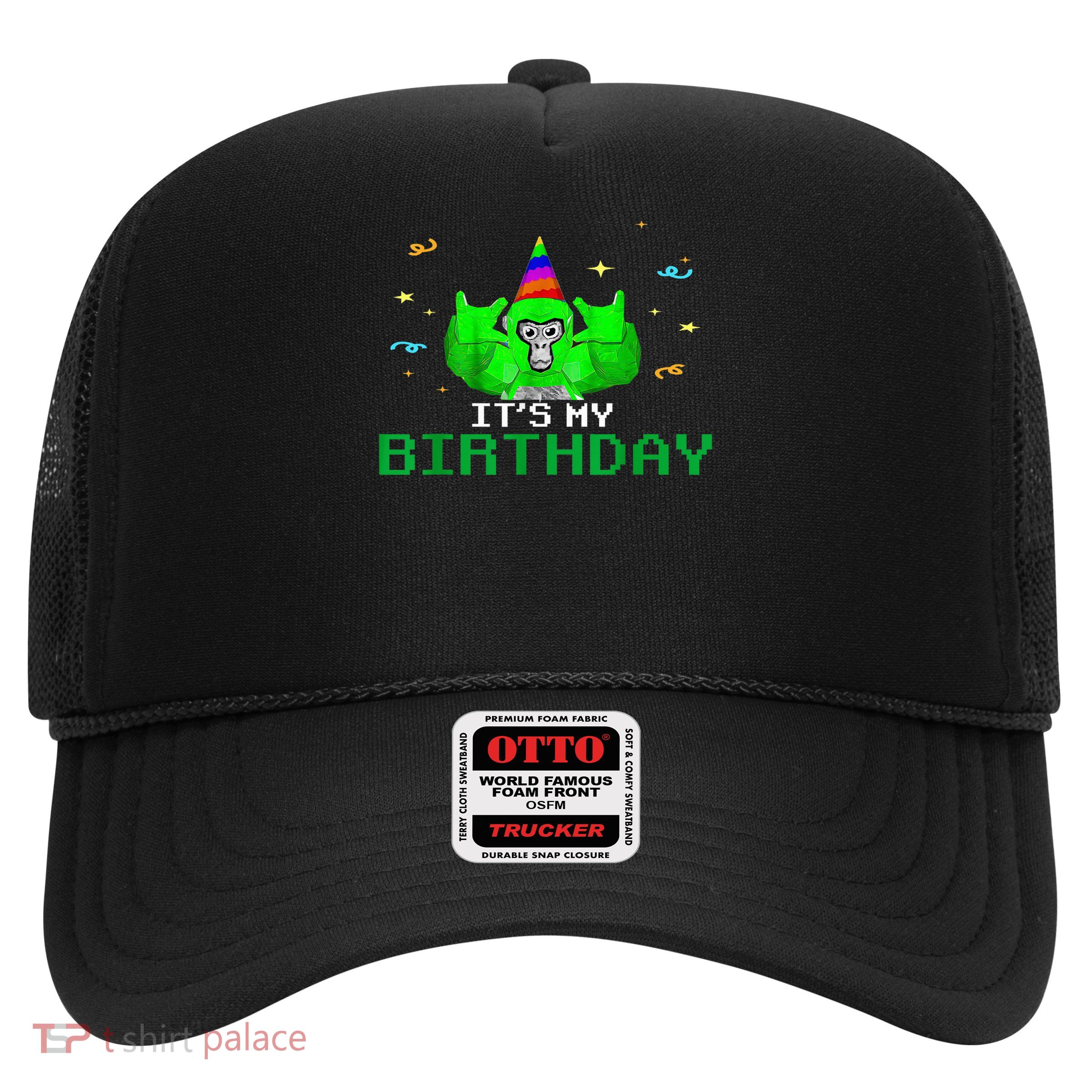 It'S My Birthday Gorilla VR Gamer Video Game Lover Trucker Hat