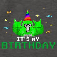 It'S My Birthday Gorilla VR Gamer Video Game Lover Vector Backpack