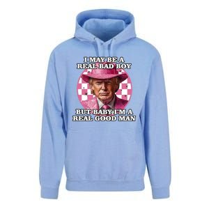 I May Be A Real Bad But IM A Real Good Trump Great Gift Unisex Surf Hoodie