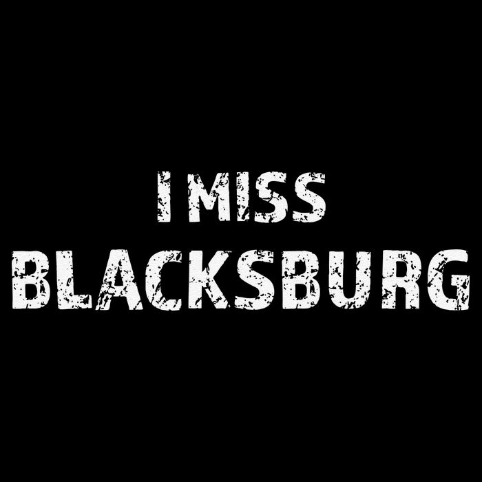 I Miss Blacksburg Cute Gift Virginia Va Love Impact Tech Backpack
