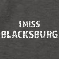 I Miss Blacksburg Cute Gift Virginia Va Love Vector Backpack