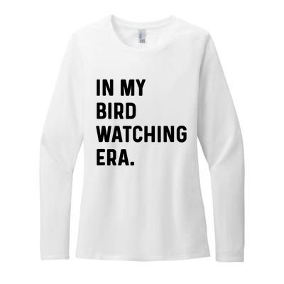 In My Bird Watching Era Birds Telescope Photography Womens CVC Long Sleeve Shirt