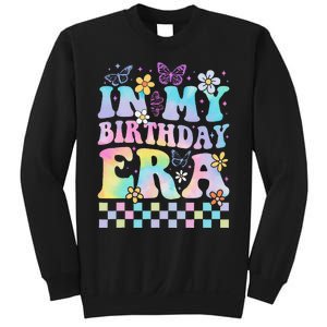 In My Birthday Era Retro Funny Bday Gifts Girl Sweatshirt