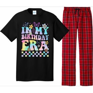 In My Birthday Era Retro Funny Bday Gifts Girl Pajama Set