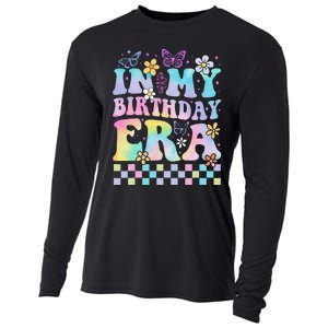 In My Birthday Era Retro Funny Bday Gifts Girl Cooling Performance Long Sleeve Crew