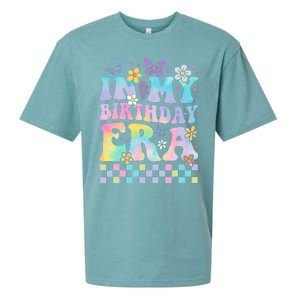 In My Birthday Era Retro Funny Bday Gifts Girl Sueded Cloud Jersey T-Shirt