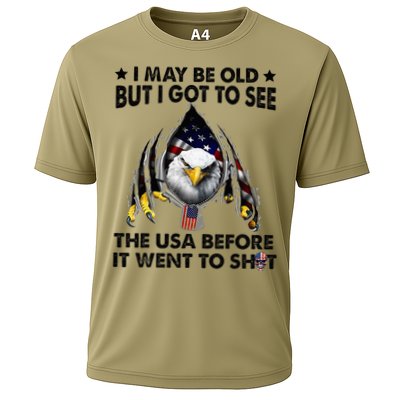 I May Be Old But I Got To See The Usa Before It Went To Shit Performance Shirt