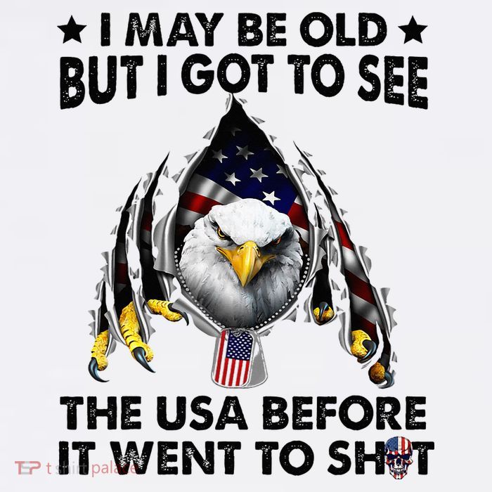 I May Be Old But I Got To See The Usa Before It Went To Shit Visor