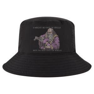 I Might Be Out Of Spells But Im Not Out Of Shells Cool Comfort Performance Bucket Hat