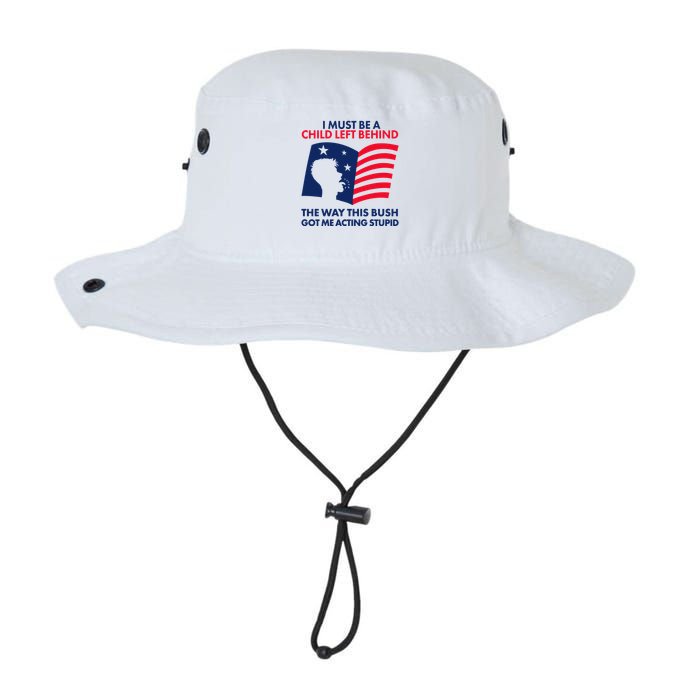 I Must Be A Child Left Behind This Way This Bush Got Me Acting Stupid Bucket Hat