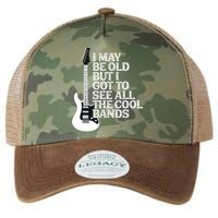 I May Be Old But I Got To See All The Cool Bands Legacy Tie Dye Trucker Hat