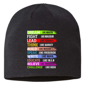 Inspiring Martin Black History Month African American Sustainable Beanie