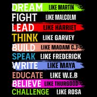 Inspiring Martin Black History Month African American 16 in Basic Backpack