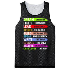 Inspiring Martin Black History Month African American Mesh Reversible Basketball Jersey Tank