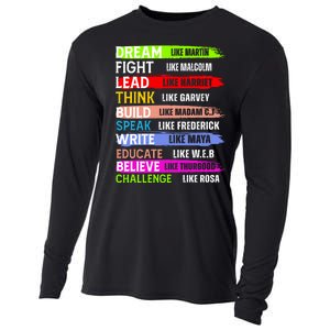 Inspiring Martin Black History Month African American Cooling Performance Long Sleeve Crew