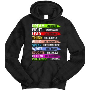 Inspiring Martin Black History Month African American Tie Dye Hoodie