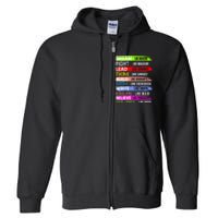 Inspiring Martin Black History Month African American Full Zip Hoodie