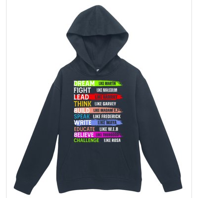 Inspiring Martin Black History Month African American Urban Pullover Hoodie