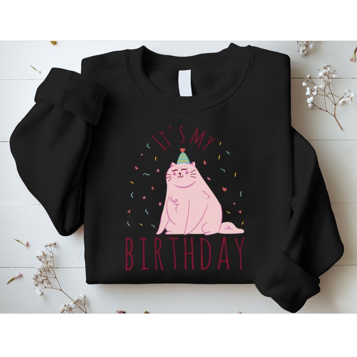 It's My Birthday Cat Sweatshirt