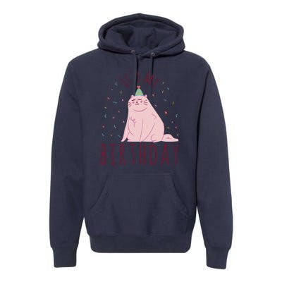 It's My Birthday Cat Premium Hoodie