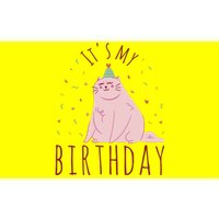 It's My Birthday Cat Bumper Sticker