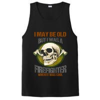 I May Be Old But I Was A Firefighter When It Was Cool PosiCharge Competitor Tank