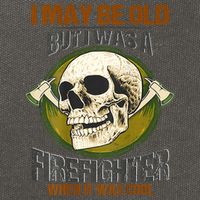 I May Be Old But I Was A Firefighter When It Was Cool Cotton Canvas Backpack