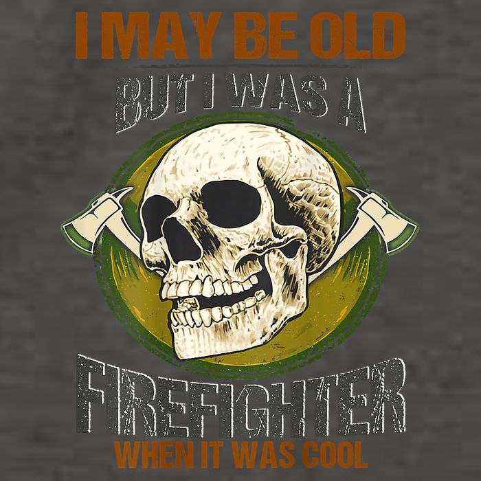 I May Be Old But I Was A Firefighter When It Was Cool Vector Backpack